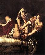 GENTILESCHI, Artemisia Judith Beheading Holofernes dg oil on canvas